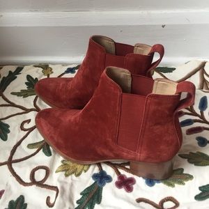 Suede rag & bone booties